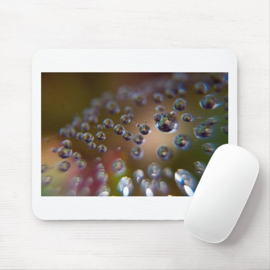 作動中の水 マウスパッド (マウス)