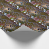 作動中の水 ラッピングペーパー (角)