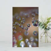 作動中の水 便箋 (スタンド正面)