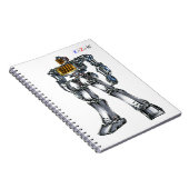 作品番号00001 "灼熱!!電気ストーブロボ" ノートブック (右側)