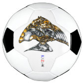 作品番号00002　「機械の魚」 サッカーボール (回転)