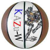 作品番号00004　「2つの探知塔の機体」パターン2 バスケットボール (縦)