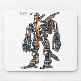 作品番号00006　「祭事用と思われる謎の機体」 マウスパッド