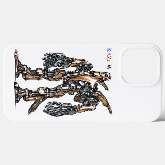 作品番号00006 「祭事用と思われる謎の機体」 Case-Mate iPhoneケース (裏面 (横))