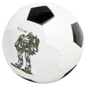  作品番号00007　「陸戦高耐久試験機」 サッカーボール (3/4)