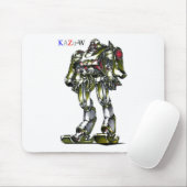 作品番号00007 "陸戦高耐久試験機" マウスパッド (マウス)