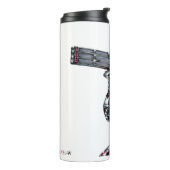 作品番号00010　「高出力荷粒子砲3連装2基装備の砲兵機」 タンブラー (回転左)