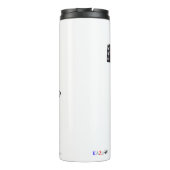 作品番号00010　「高出力荷粒子砲3連装2基装備の砲兵機」 タンブラー (裏面)