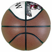 作品番号00010　「高出力荷粒子砲3連装2基装備の砲兵機」 バスケットボール (右)