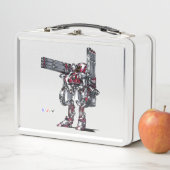 作品番号00010　「高出力荷粒子砲3連装2基装備の砲兵機」 メタルランチボックス (インサイチュ)