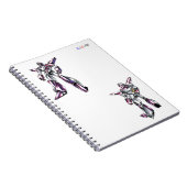 作品番号00012 "ヒーローロボ基本体" ノートブック (右側)