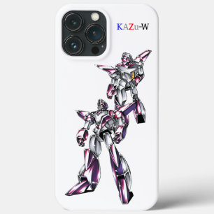 作品番号00012 「ヒーローロボ基本体」 iPhone 13 PRO MAXケース