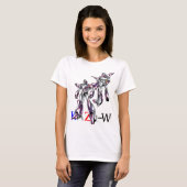 作品番号00012 「ヒーローロボ基本体」 Tシャツ (正面フル)