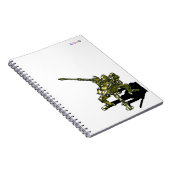 作品番号00013　「四脚歩行砲機兵」 ノートブック (右側)