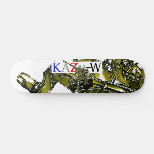 作品番号00013 "四脚歩行砲機兵"パターン1 スケートボード