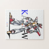 作品番号00014 "主人公用機体"パターン1 ジグソーパズル (横)
