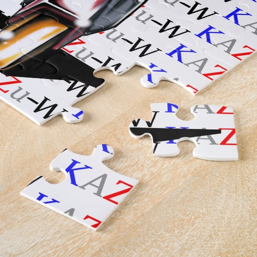 作品番号00014 "主人公用機体"パターン2 ジグソーパズル (側面)