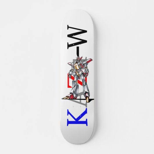 作品番号00014 "主人公用機体"パターン2 スケートボード (正面)