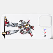 作品番号00014 「主人公用機体」 Case-Mate iPhoneケース (裏面 (横))