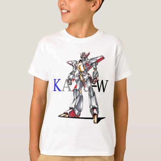 作品番号00014 「主人公用機体」 Tシャツ (正面)