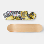 作品番号00015 "特殊用途機"パターン1 スケートボード (横)