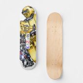 作品番号00015 "特殊用途機"パターン1 スケートボード (正面)