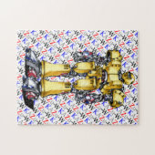 作品番号00015 "特殊用途機"パターン2 ジグソーパズル (横)