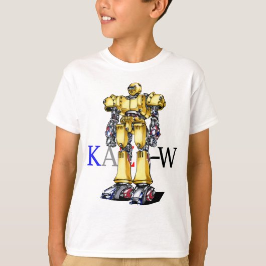 作品番号00015 「特殊用途機」 Tシャツ (正面)