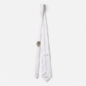 作品番号00017　「闇から点る希望の増幅装置」 ネクタイ (裏面)