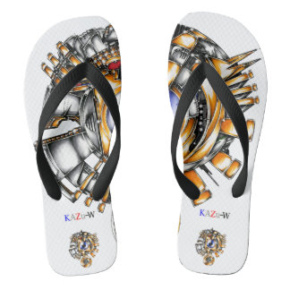 作品番号00017　「闇から点る希望の増幅装置」 ビーチサンダル