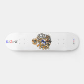 作品番号00017　「闇から点る希望の増幅装置」TypeB スケートボード (横)