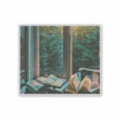 作品読の贈り物 シール (正面)
