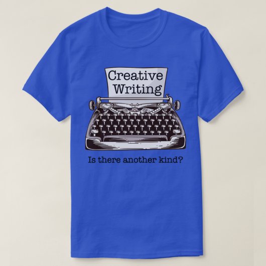 作家おもしろい作家クリエイティブ書の贈り物 Tシャツ (デザイン正面)