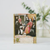 作家がアンに自分の本を贈る ポストカード (スタンド正面)