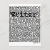 「作家だ」 ポストカード (正面)