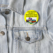 作家のためのおもしろいな規則 缶バッジ (インサイチュ)