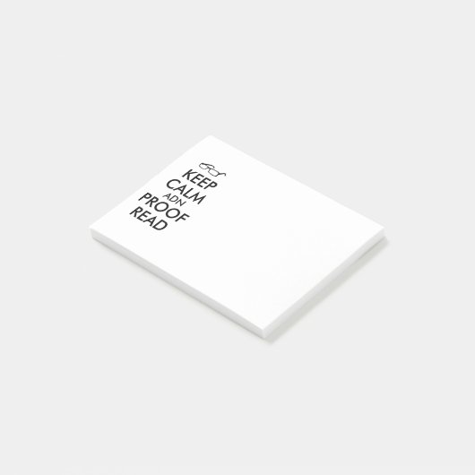 作家のためのギフトは平静を保ち、校正しました ポストイット (アングル)