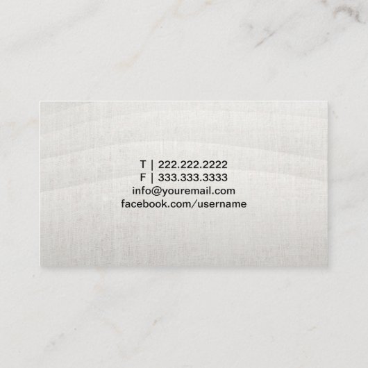 作家のエレガントな流れる背景のプロフェッショナル 名刺 (裏面)