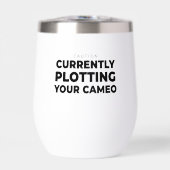 作家のカメオをプロットするユーモアの名言 本好きな人へ (正面)