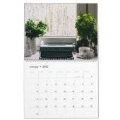 作家のカレンダー カレンダー (1月 2027)