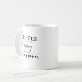 作家のギフトおもしろいジャーナリストのユーモアの贈り物 コーヒーマグカップ (正面左)