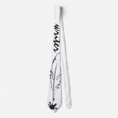 作家のタイ ネクタイ (正面)