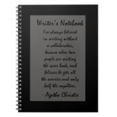 作家のノート-アガサ・クリスティ ノートブック (正面)