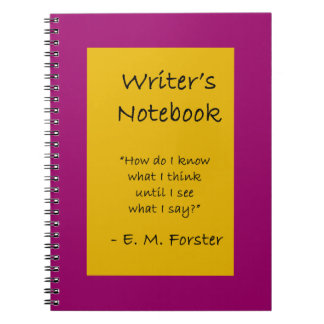 作家のノート- E.M. Forster ノートブック