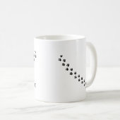 作家のブロック作家のマグカップ コーヒーマグカップ (正面右)