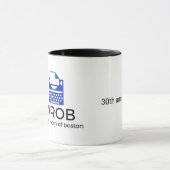 作家のボストン第30記念日のマグの部屋 マグカップ (中央)