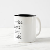 作家のマグ ツートーンマグカップ (正面右)