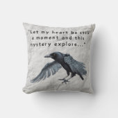 作家のミステリーと憂鬱の枕 クッション (正面)