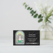 作家のミューズ名パーソナライズされた刺 名刺 (スタンド正面)