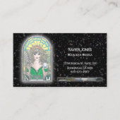 作家のミューズ名パーソナライズされた刺 名刺 (正面)